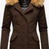 Marikoo Parkas Parka D’hiver Karmaa Femme Marron