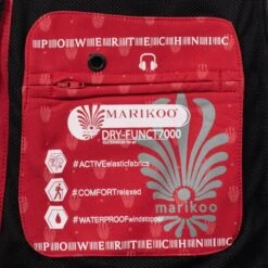 Marikoo Manteaux De Pluie Manteau Fonctionnel Zimtzicke Femme Rouge -Marikoo 05459aa6fe52484c9cf949e62ca05e2f