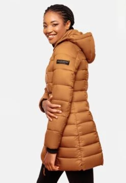 Marikoo Manteaux Courts Manteau D’hiver Abendsternchen Femme Noisette -Marikoo 06f16bb75507fb422be8f997a3e0fc7a