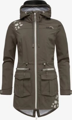 Marikoo Vestes Dextérieur Veste Fonctionnelle Ulissaa Femme Gris / Taupe -Marikoo 073ce137c34994873ea30a3c60e6ef33