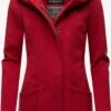Marikoo Manteaux Dhiver Manteau D’hiver Maikoo Femme Rouge Rubis