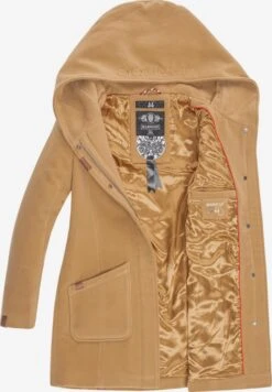 Marikoo Manteaux Dhiver Manteau D’hiver Maikoo Femme Caramel -Marikoo 0b46286828a33299869ce36931a75294