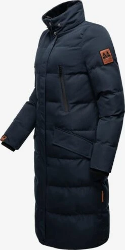 Marikoo Manteaux Dhiver Manteau D’hiver Schneesternchen Femme Bleu Marine -Marikoo 0b5ec2dc41a33051590366008fd4115e