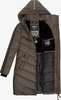 Marikoo Manteaux Dhiver Manteau D’hiver Armasa Femme Anthracite -Marikoo 0ca384e13a23976884d26f4be8042dc4