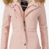 Marikoo Parkas Parka D’hiver Akira Femme Rose