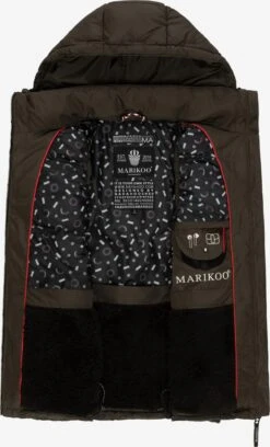 Marikoo Vestes Sans Manches Gilet Femme Anthracite -Marikoo 1251343b6d6604bedaad2ccde2ae3cdf