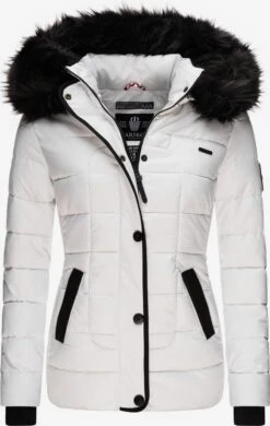Marikoo Vestes Dhiver Veste D’hiver Unique Femme Blanc