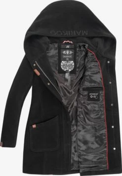 Marikoo Manteaux Dhiver Manteau D’hiver Maikoo Femme Noir -Marikoo 13821cab404388dffc754b727a4cd9ee