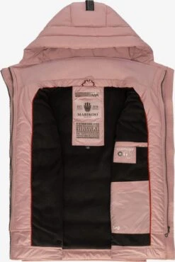 Marikoo Vestes Sans Manches Gilet Taisaa Femme Rose -Marikoo 146567588982fd2da4b6cba24e06ca1e