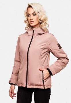 Marikoo Vestes De Mi-saison Veste Mi-saison Brombeere Femme Rose -Marikoo 14955e65e1b4f7350f403512246dae81