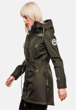 Marikoo Parkas Parka Mi-saison Femme Olive -Marikoo 14e31f09c428d5bc4823f49f58473025