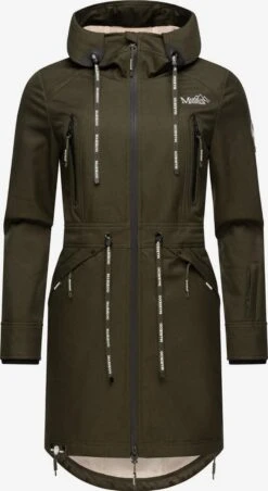 Marikoo Parkas Parka Mi-saison Femme Olive
