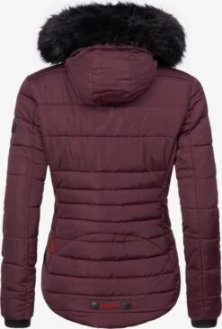 Marikoo Vestes Dhiver Veste D’hiver Lotusblüte Femme Bourgogne -Marikoo 172240e0f0968f736fd441da14352275