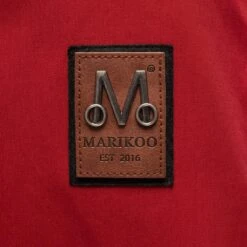 Marikoo Vestes De Mi-saison Veste Mi-saison Babetaa Femme Rouge Cerise -Marikoo 1806636b47fe7cb6902b8298c9aef39b