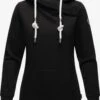 Marikoo Sweats à Capuche Sweat-shirt Izuyaa Femme Noir