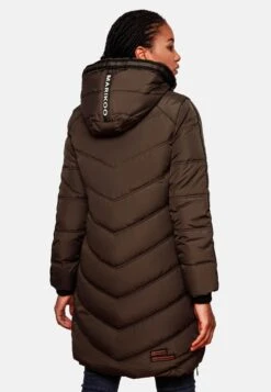 Marikoo Manteaux Dhiver Manteau D’hiver Armasa Femme Marron -Marikoo 19d4ffd67a7ac3916ef99d8d5979d859
