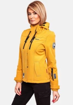 Marikoo Vestes De Mi-saison Veste Mi-saison Kleine Zicke Femme Jaune -Marikoo 1a142dffb465e8a3fec7633b9c22ab1e