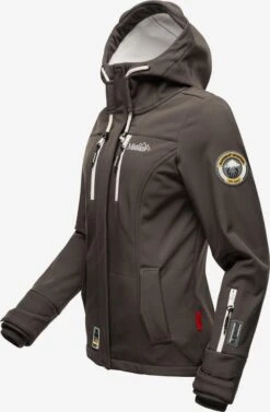 Marikoo Vestes De Mi-saison Veste Mi-saison Kleine Zicke Femme Anthracite -Marikoo 1bb947050553a9b26363e9945b9ef567