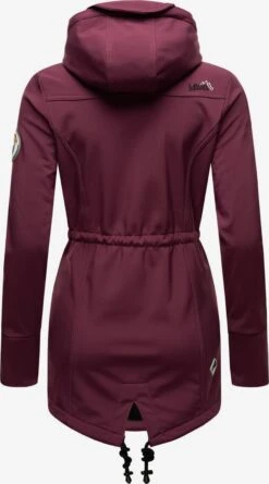 Marikoo Manteaux De Pluie Manteau Fonctionnel Zimtzicke Femme Bordeaux -Marikoo 1bdca015aa940b5d8da25b87880da5ec
