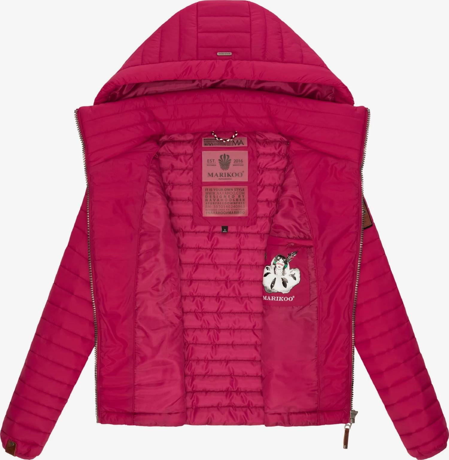 Vestes de mi-saison Veste mi-saison Löwenbaby Femme rose Marikoo Vestes De Mi-saison Veste Mi-saison Löwenbaby Femme Rose -Marikoo 1d828f1b1bf314a630b1e5615731ada9