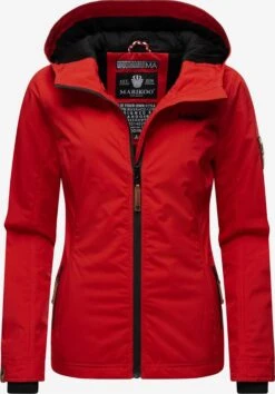 Marikoo Vestes De Mi-saison Veste Mi-saison Brombeere Femme Rouge