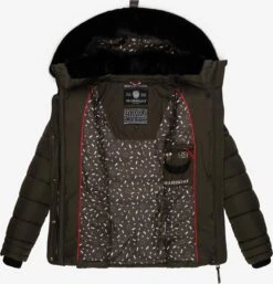 Marikoo Vestes Dhiver Veste D’hiver Qesraa Femme Anthracite -Marikoo 204f91aba11b9cf59bff7abff45b71e8