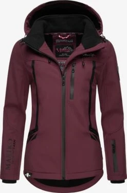 Marikoo Vestes Dhiver Veste D’hiver Femme Bordeaux