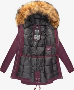 Marikoo Parkas Parka D’hiver Femme Lie De Vin -Marikoo 22ed02a0e35d623fb3c8abc5871b7e7c