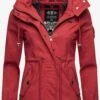 Marikoo Parkas Parka Mi-saison Nyokoo Femme Rouge