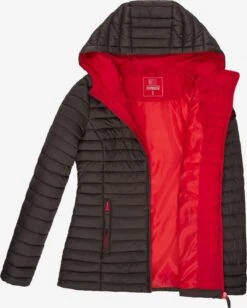 Marikoo Vestes De Mi-saison Veste Mi-saison Asraa Femme Bleu Marine -Marikoo 253378d042bb7dfb3de0bd7827c3aef9