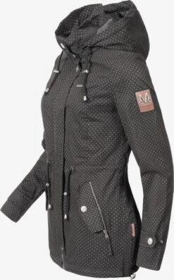 Marikoo Parkas Parka Mi-saison Nyokoo Femme Noir -Marikoo 26f4c079bd96dcc968a6491fbfb0ad10