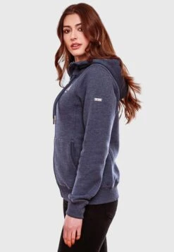 Marikoo Sweats Zippés Veste De Survêtement Setsunaa Femme Bleu-gris -Marikoo 298962fc37c53dd13cb1352b9c0714db