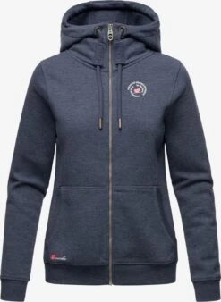 Marikoo Sweats Zippés Veste De Survêtement Setsunaa Femme Bleu-gris -Marikoo 2ed6ab75e27d19a1143ce1dd0cbab088