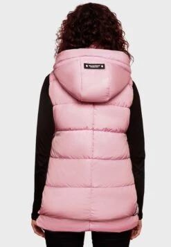 Marikoo Vestes Sans Manches Gilet Zarinaa Femme Rose 6 Marikoo Vestes Sans Manches Gilet Zarinaa Femme Rose -Marikoo 30d99390dd046224db336a603a98f78a