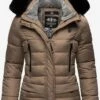 Marikoo Vestes Dhiver Veste D’hiver Loveleen Femme Noisette