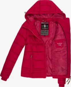 Marikoo Vestes Dhiver Veste D’hiver Sole Femme Framboise -Marikoo 325e58b670e2d843e7c4467b0195d57a