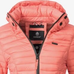 Marikoo Vestes De Mi-saison Veste Mi-saison Samtpfote Femme Corail -Marikoo 34e25404cf4d9bc746883801f373c05f