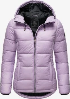 Marikoo Vestes Matelassées Veste D’hiver Leandraa Femme Lilas