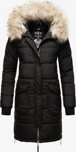 Marikoo 19 Marikoo Manteaux Dhiver Manteau D’hiver Chaskaa Femme Noir