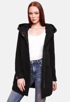 Marikoo Manteaux Dhiver Manteau D’hiver Maikoo Femme Noir -Marikoo 3971bd1822ea49449f228c351f457291