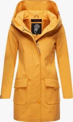 Marikoo Manteaux De Pluie Manteau Fonctionnel Mayleen Femme Jaune Dor