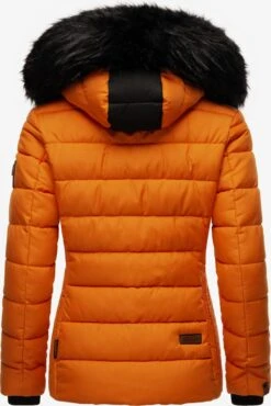 Marikoo Vestes Dhiver Veste D’hiver Unique Femme Orange 2 Marikoo Vestes Dhiver Veste D’hiver Unique Femme Orange -Marikoo 39f3d21f13a5b080b3e87e27a68ab48b