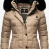 Marikoo Vestes Dhiver Veste D’hiver Qesra Femme Noisette