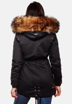 Marikoo Parkas Parka D’hiver La Viva Femme Noir -Marikoo 3aa4b028d1c12ebc7cd13f132e876db8
