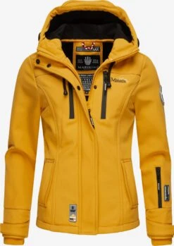 Marikoo Vestes De Mi-saison Veste Mi-saison Kleine Zicke Femme Jaune -Marikoo 3b91e868ac8b7051e5483e79006e59c4