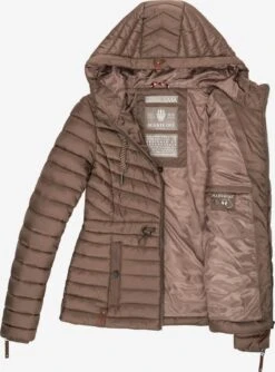 Marikoo Vestes De Mi-saison Veste Mi-saison Aniyaa Femme Bronze -Marikoo 3c1f020d61bf942802e20e9f958df81f