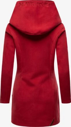 Marikoo Manteaux Dhiver Manteau D’hiver Maikoo Femme Rouge Rubis -Marikoo 3cdae3cf3afa9ae59f41d55af9d67ed2