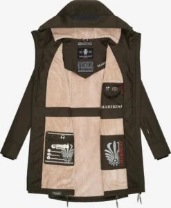 Marikoo Parkas Parka Mi-saison Femme Olive -Marikoo 3d966f470f211fcbb1efc470dcfde18d