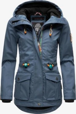 Marikoo Vestes De Mi-saison Veste Mi-saison Babetaa Femme Bleu-gris