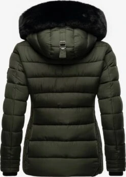 Marikoo Vestes Dhiver Veste D’hiver Qesraa Femme Kaki -Marikoo 40db9cbc1e88af21c5adea75bc9083b1